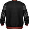 American Football Player Austin McNamara Texas Tech Black Bomber Jacket