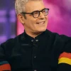 Andy Cohen Sleeve Stripe Bomber Jacket