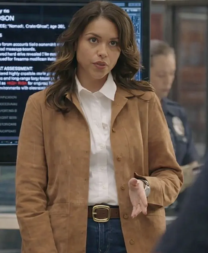 Angela Lopez The Rookie S08 Suede Jacket