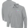 Antigua Super Bowl LX Pivot Full-Zip Grey Jacket