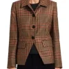 Arielle Prepetit Beyond The Gates Plaid Jacket For Sale