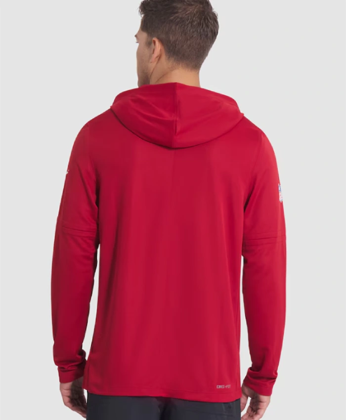 Arizona Cardinals Red 2025 Rivalries Long Sleeve Hoodie For Sale