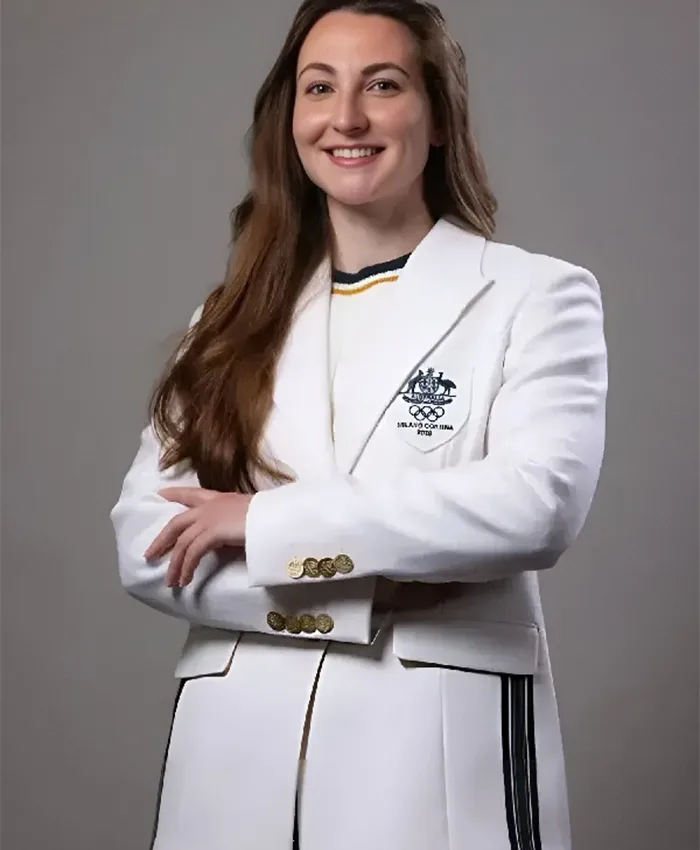 Australia Milano Cortina White Blazer For Sale