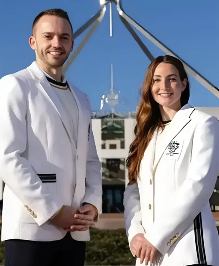 Australia Milano Cortina White Blazer