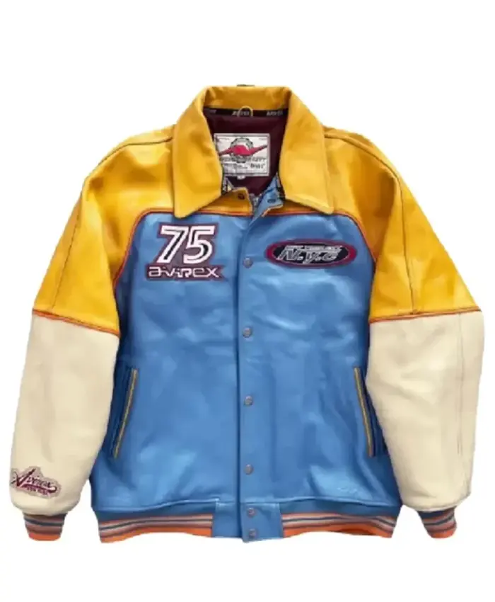 Avirex 75 NYC Long Island Leather Jacket