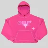 Barajas Project Double Layered Pink Hoodie