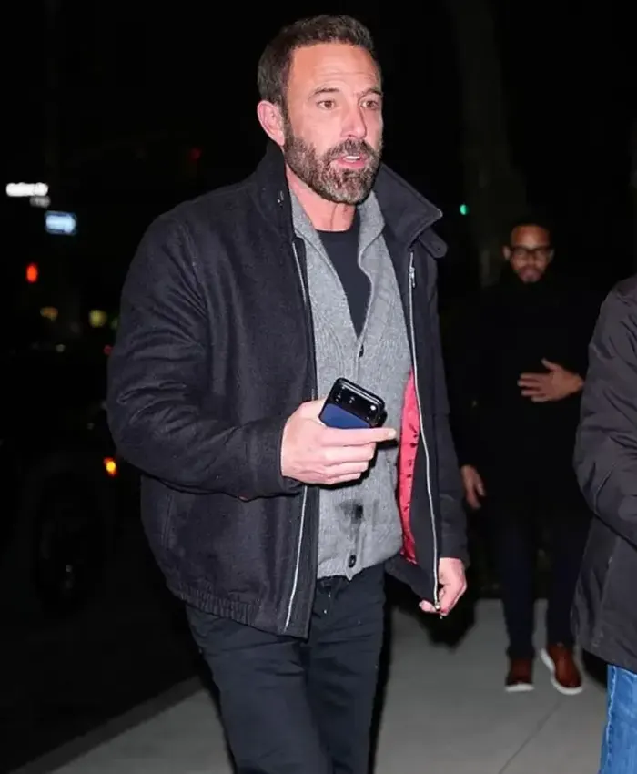 Ben Affleck New York City 2026 Bomber Jacket