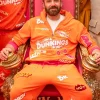 Ben Affleck Super Bowl Orange Tracksuit