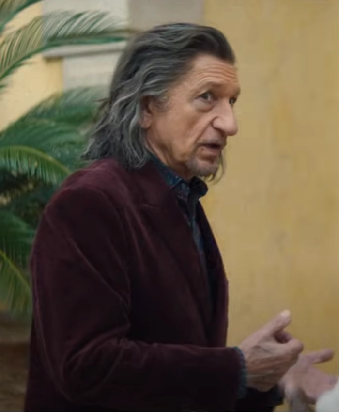 Ben Kingsley Wonder Man Velvet Blazer For Sale