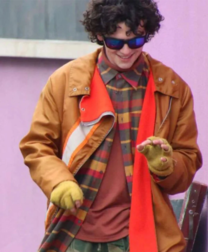 Berger 4 Kids Walk Into a Bank Brown Jacket