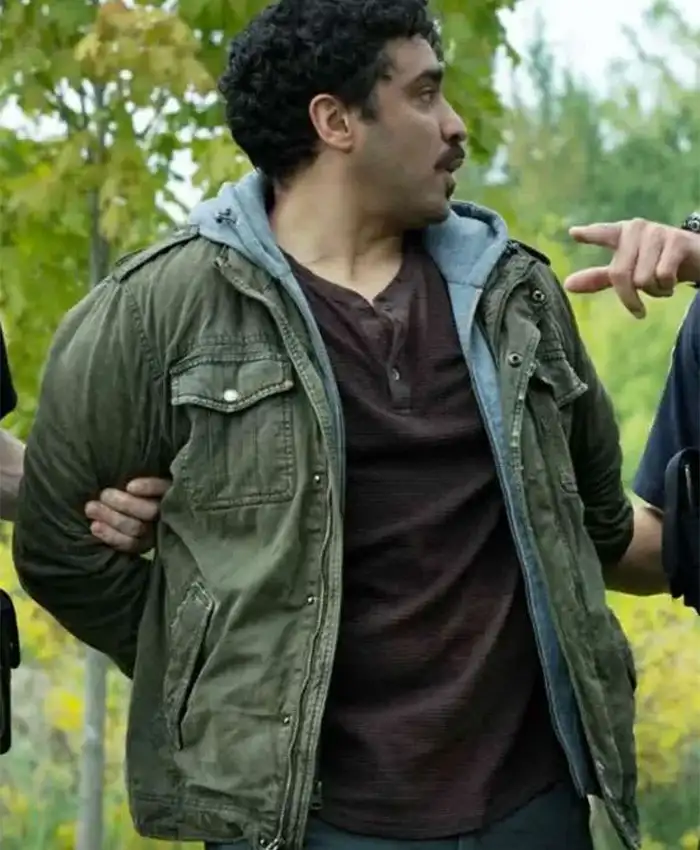 Boston Blue E.J. Bonilla Green Cotton Jacket For Sale