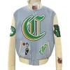 Boston Celtics Old English Varsity Jacket
