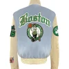 Boston Celtics Old English Varsity Jacket For Sale