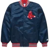 Boston Sox Starter Blue Satin Jacket