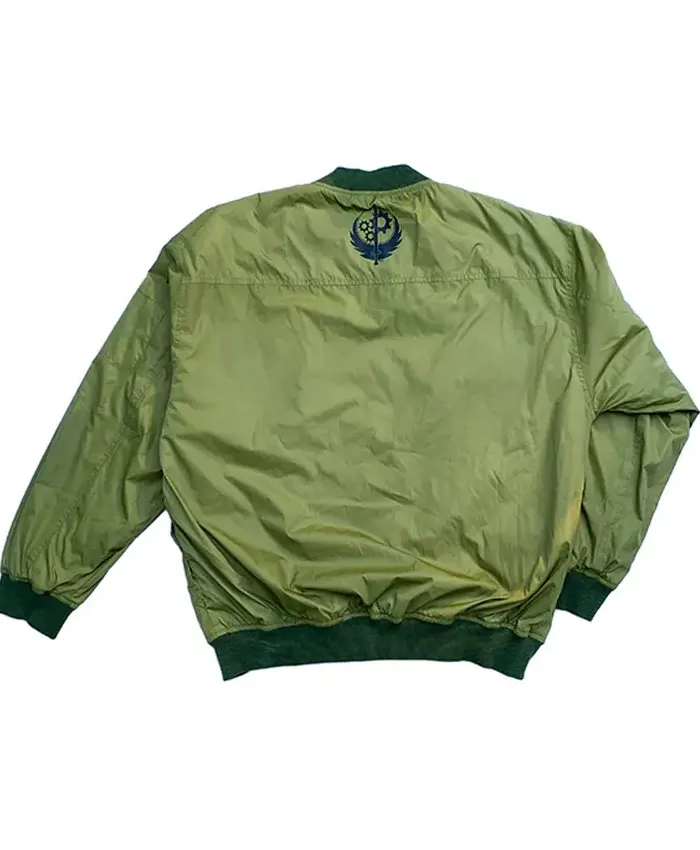 Brotherhood of Steel Bomber Green Full-Zip Jacket