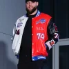 Buffalo Bills Ryan Van Demark Leather Jacket