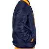 Buy Golden State Warriors Navy Bomber Jacket