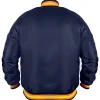 Buy Golden State Warriors Navy Bomber Jacket On Sale