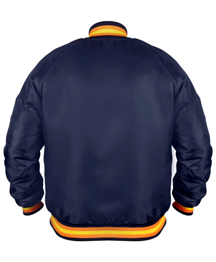 Buy Golden State Warriors Navy Bomber Jacket On Sale