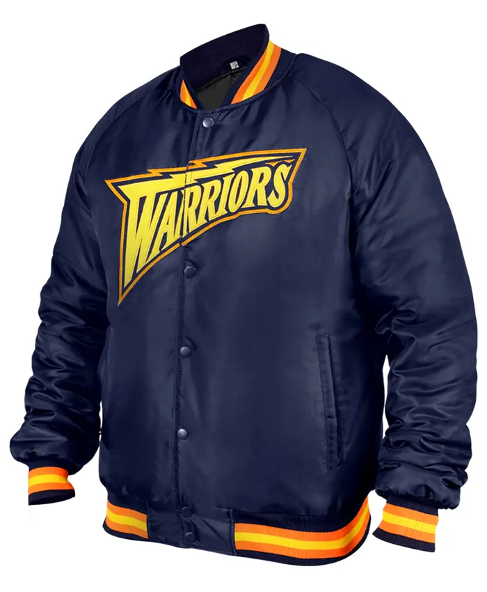 Buy Golden State Warriors Navy Jacket On Sale