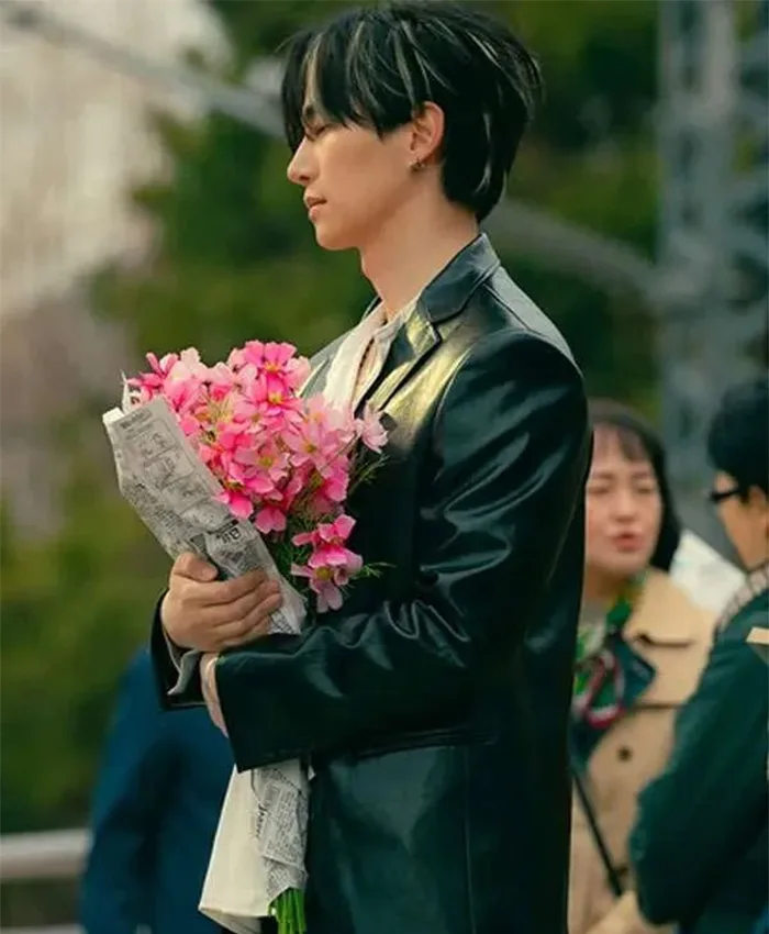 Buy Lee Jun-ho Typhoon Family S01 Leather Blazer