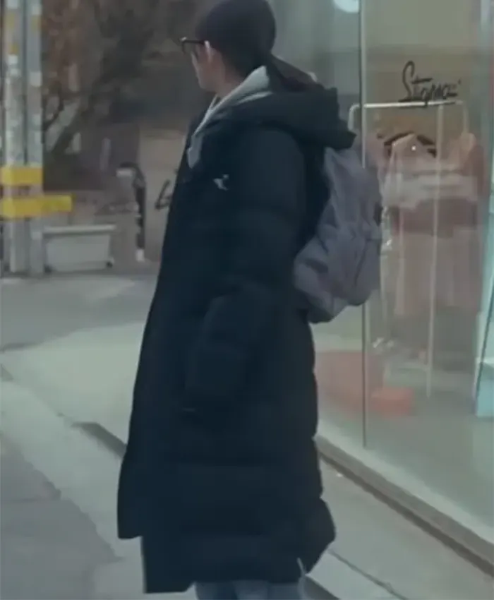 Buy Park Ji-hu Spirit Fingers Black Puffer Coat