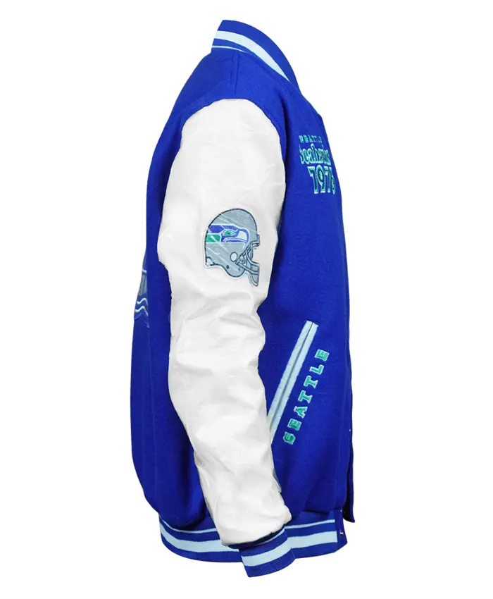 Buy Seattle Seahawks Retro Classic Rib Jacket For Men and women