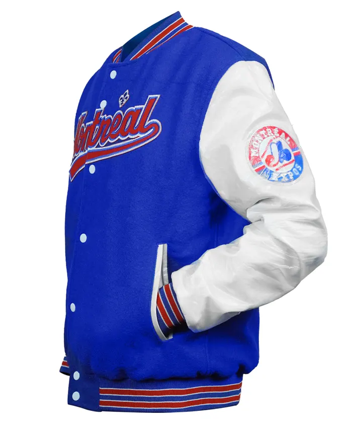 Buy Team Montreal Expos Varsity Wool Jacket For Men And Women