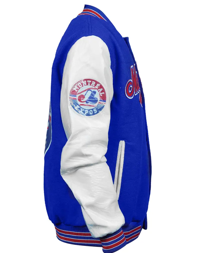 Buy Team Montreal Expos Varsity Wool Jacket