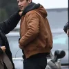 Callum Turner The Capture Brown Jacket For Sale