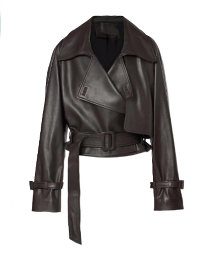 Caroline Stanbury The Traitors US S04 Leather Jacket For Sale