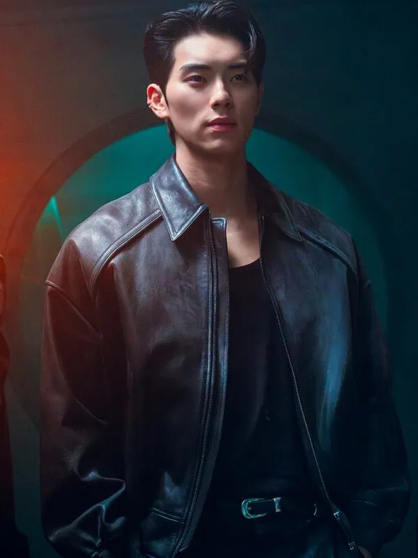 Cashero Lee Chae-Min Leather Jacket