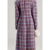 Chelsea Hamil­ton Be­yond The Gates Plaid Fur Coat Back