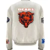 Chicago Bears Wool Varsity Jacket-back