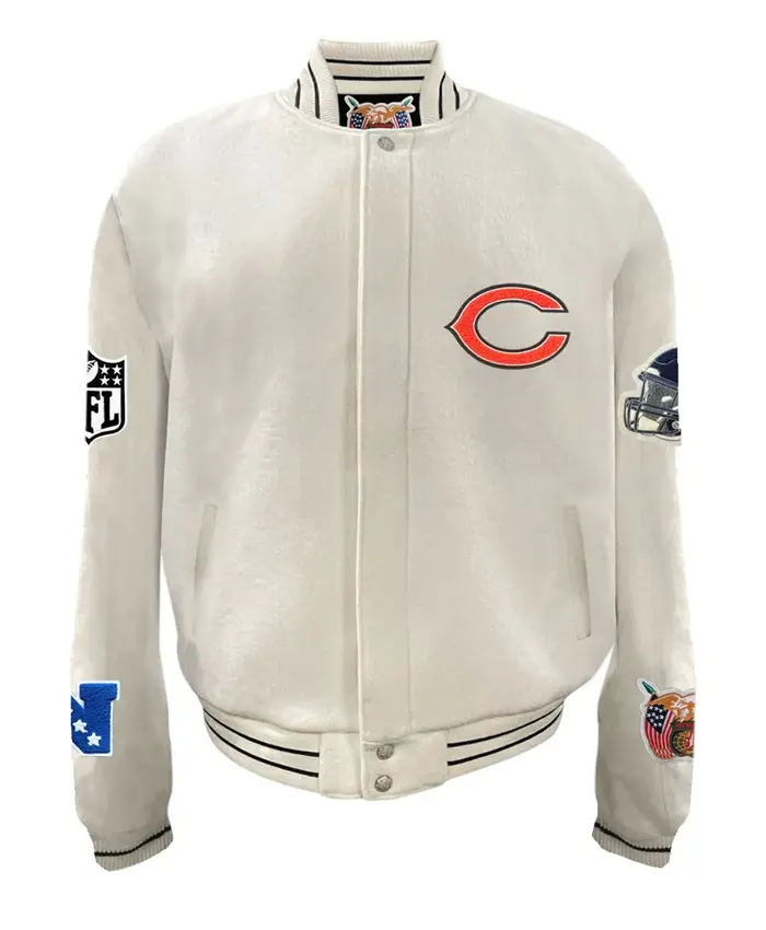Chicago Bears Wool Varsity Jacket