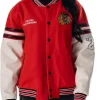 Chicago Blackhawks Drop Shoulder Varsity Jacket-10$ off