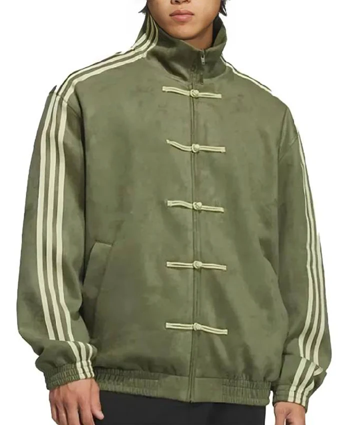 Chinese New Year 2026 Olive Green Jacket