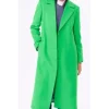 Clara Lioe Run Away Green Coat For Sale