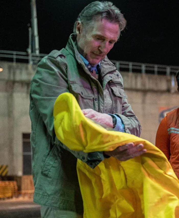Cold Storage Liam Neeson Green Jacket For Sale