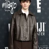 Critics Choice Awards Owen Cooper Black Leather Jacket