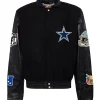 Dallas Cowboys Black Varsity Jacket