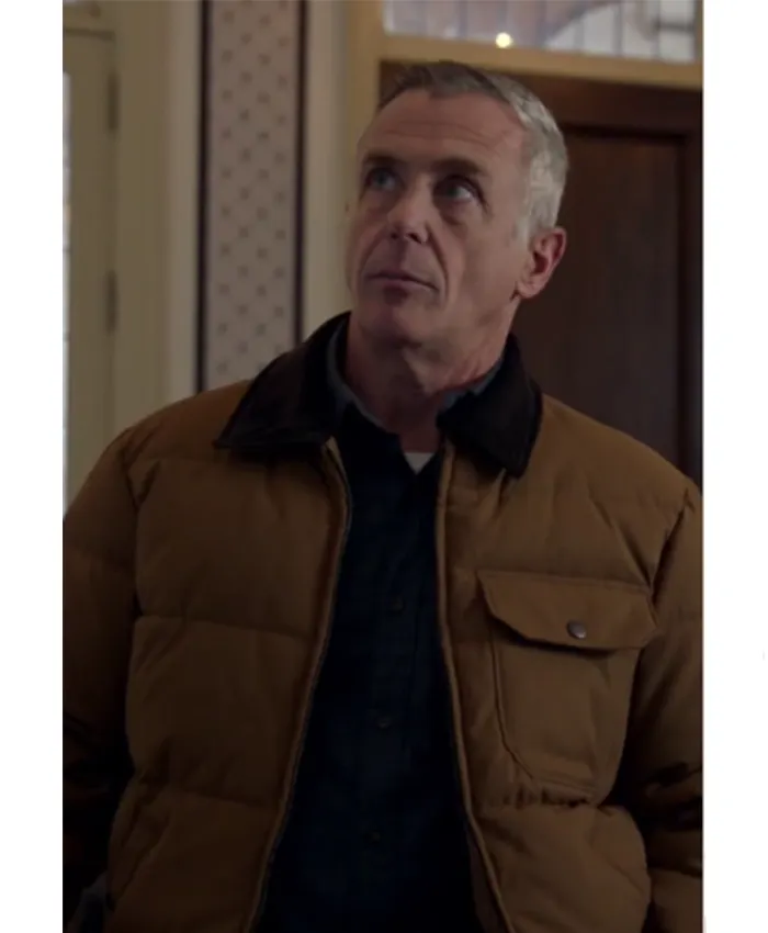 David Eigenberg Chicago Fire S14 Puffer Jacket