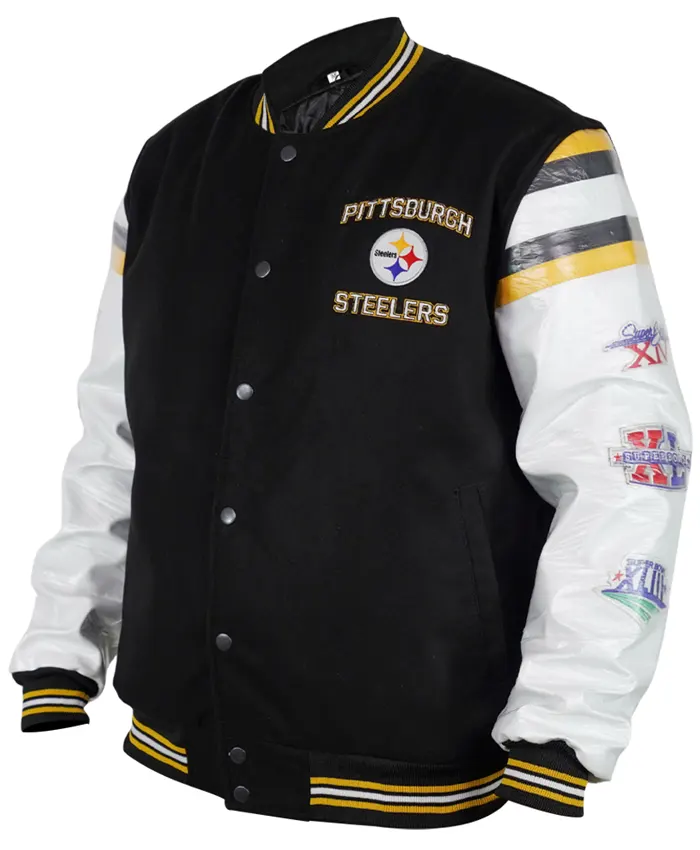Dax Stark NFL Steelers SuperBowl Jacket For Men