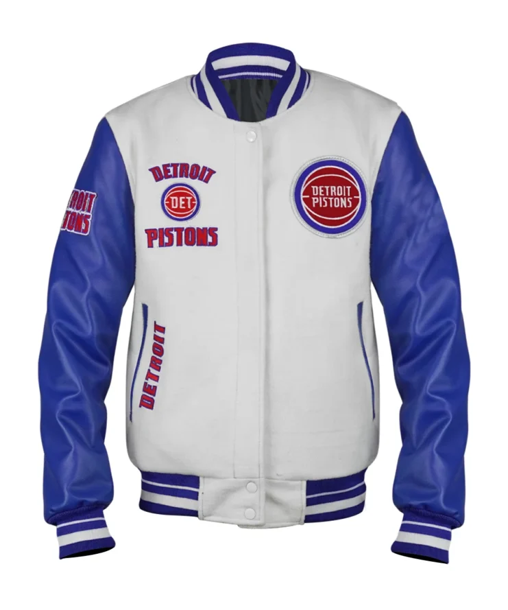 Detroit Pistons Retro Varsity Jacket