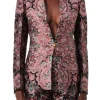 Dorinda Medley The Traitors US S04 Brocade Blazer For Sale
