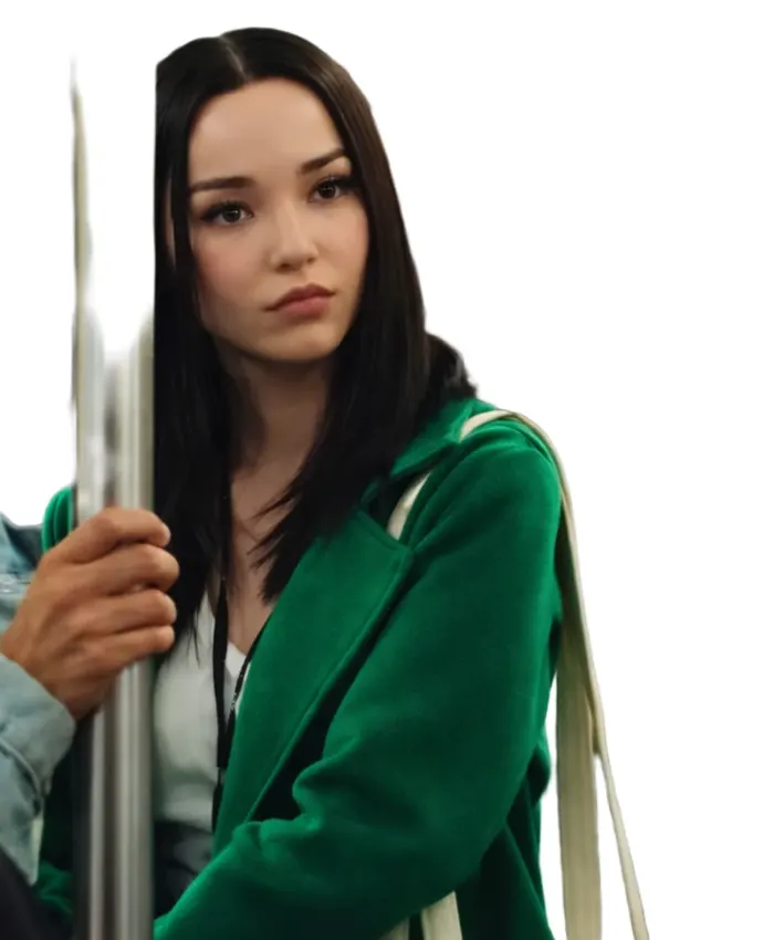 Dove Cameron 56 Days Green Coat For Sale