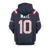 Drake Maye New England Patriots 2026 Hoodie Back