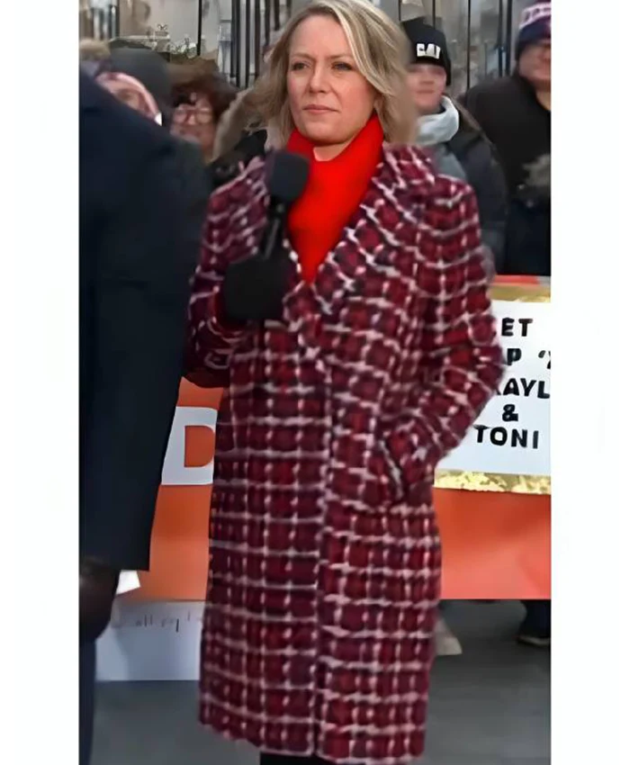Dylan Dreyer The Today Show Tweed Coat