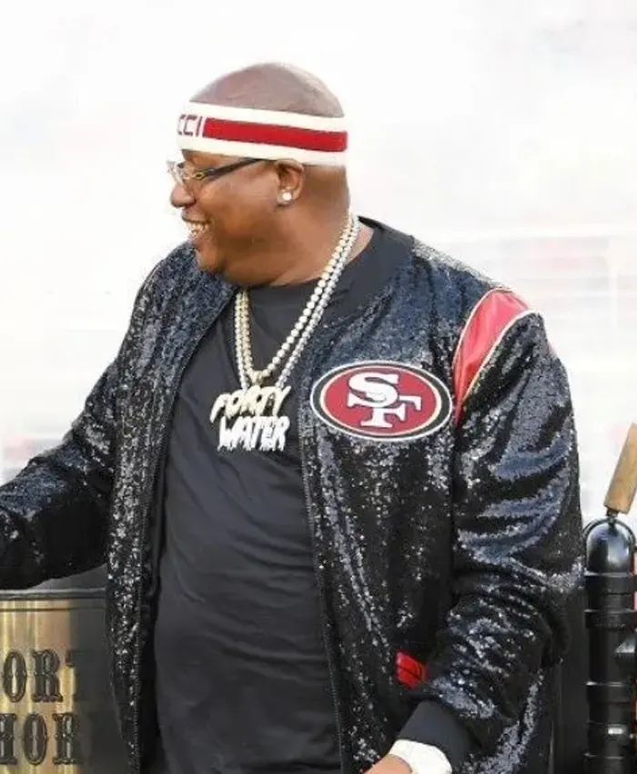 E-40 San Francisco 49ers Sequin Jacket-buy