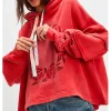 Ellie Henry Run Away Floral Hoodie For Sale
